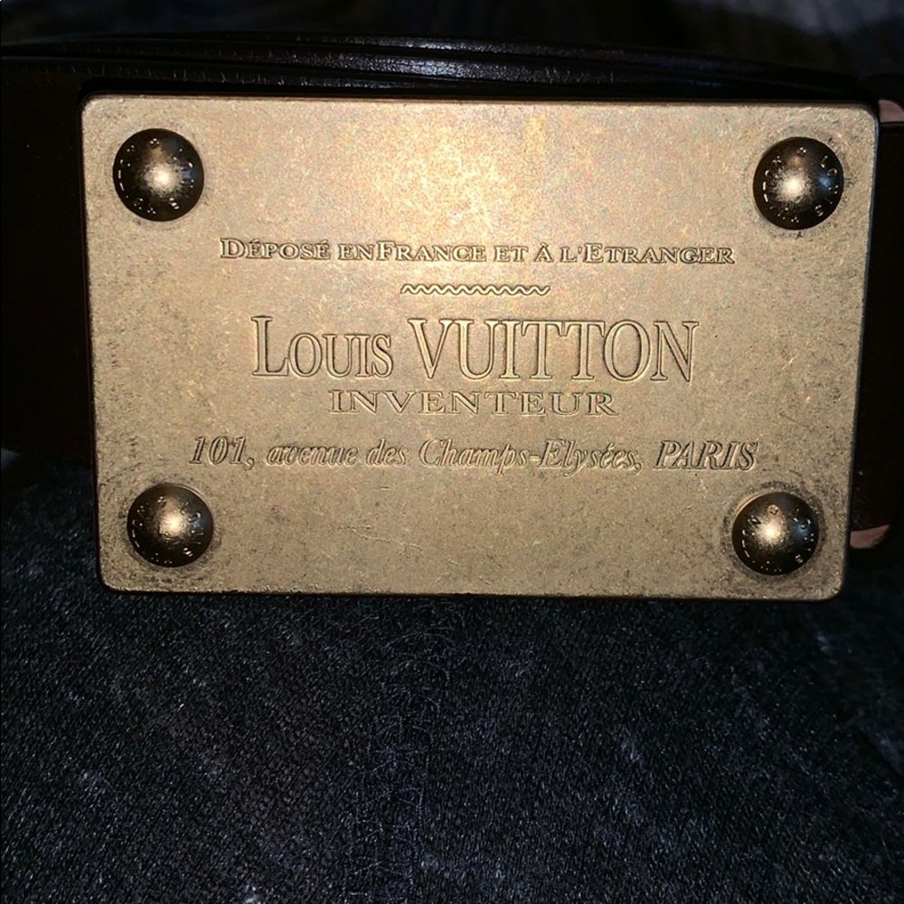 Louis Vuitton original vintage belt